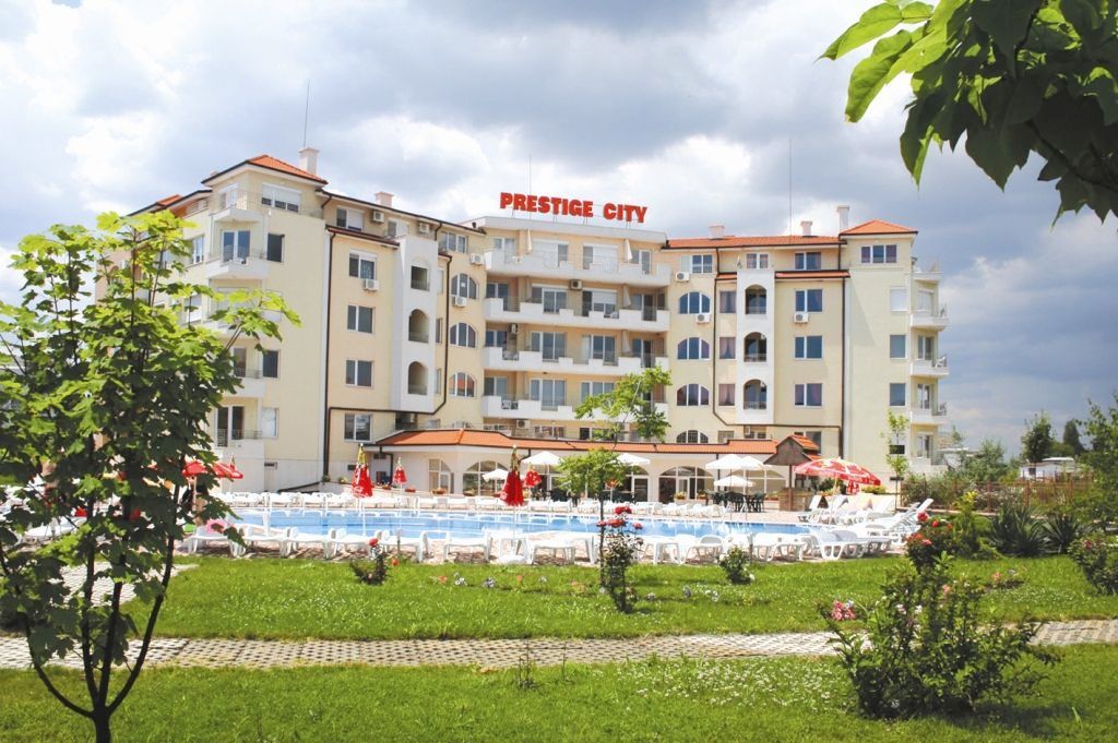 Prestige City Aparthotel Slantschew brjag Exterior foto
