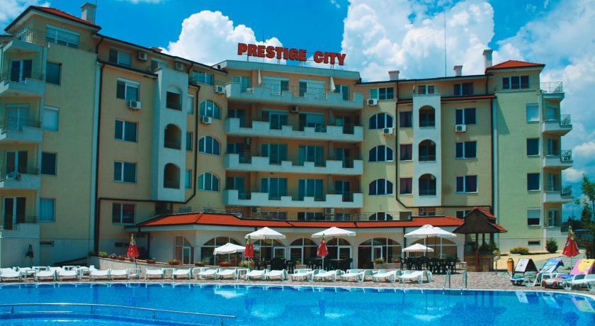 Prestige City Aparthotel Slantschew brjag Exterior foto